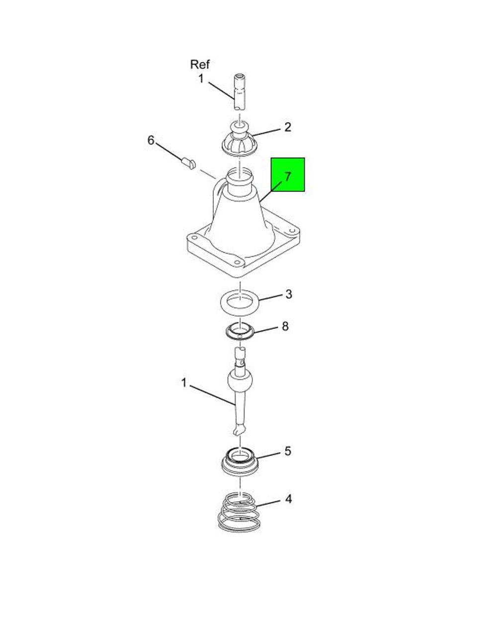 FULK3635 HOUSING KIT made to fit INTERNATIONAL TRUCK | Price: $121.95