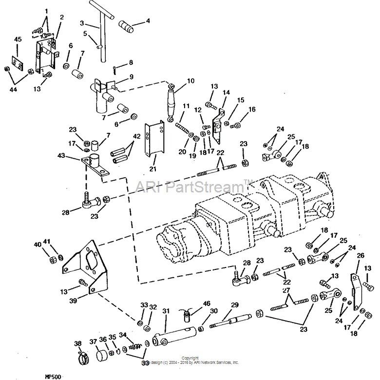 thumbnail image 2 of Genuine John Deere Shock Absorber AM35220 – OEM New Replacement Part 2 of 4