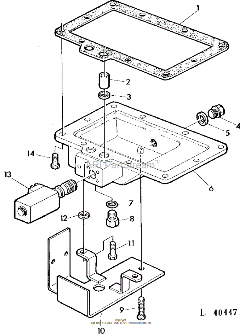 AL58788 VALVE, SOLENOID ASSEMBLY made to fit JOHN DEERE | Price: $852.16