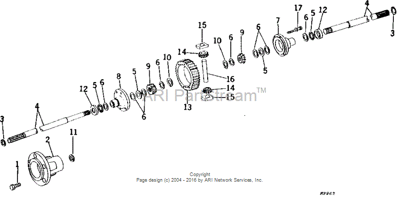 JD9873 WSHR made to fit JOHN DEERE | LTD. WARRANTY | Price