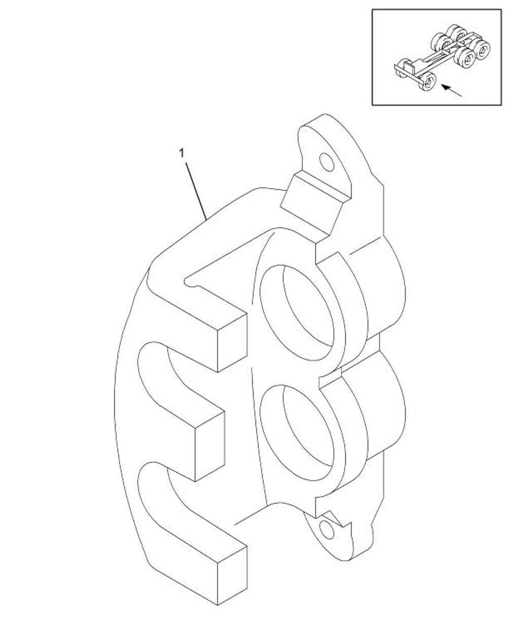 2611392C91 KIT REPAIR CALIPER 73MM made to fit INTERNATIONAL TRUCK