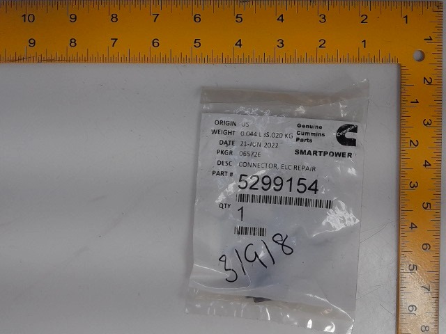 5299154 CONNECTOR made to fit CUMMINS | Price: $23.28