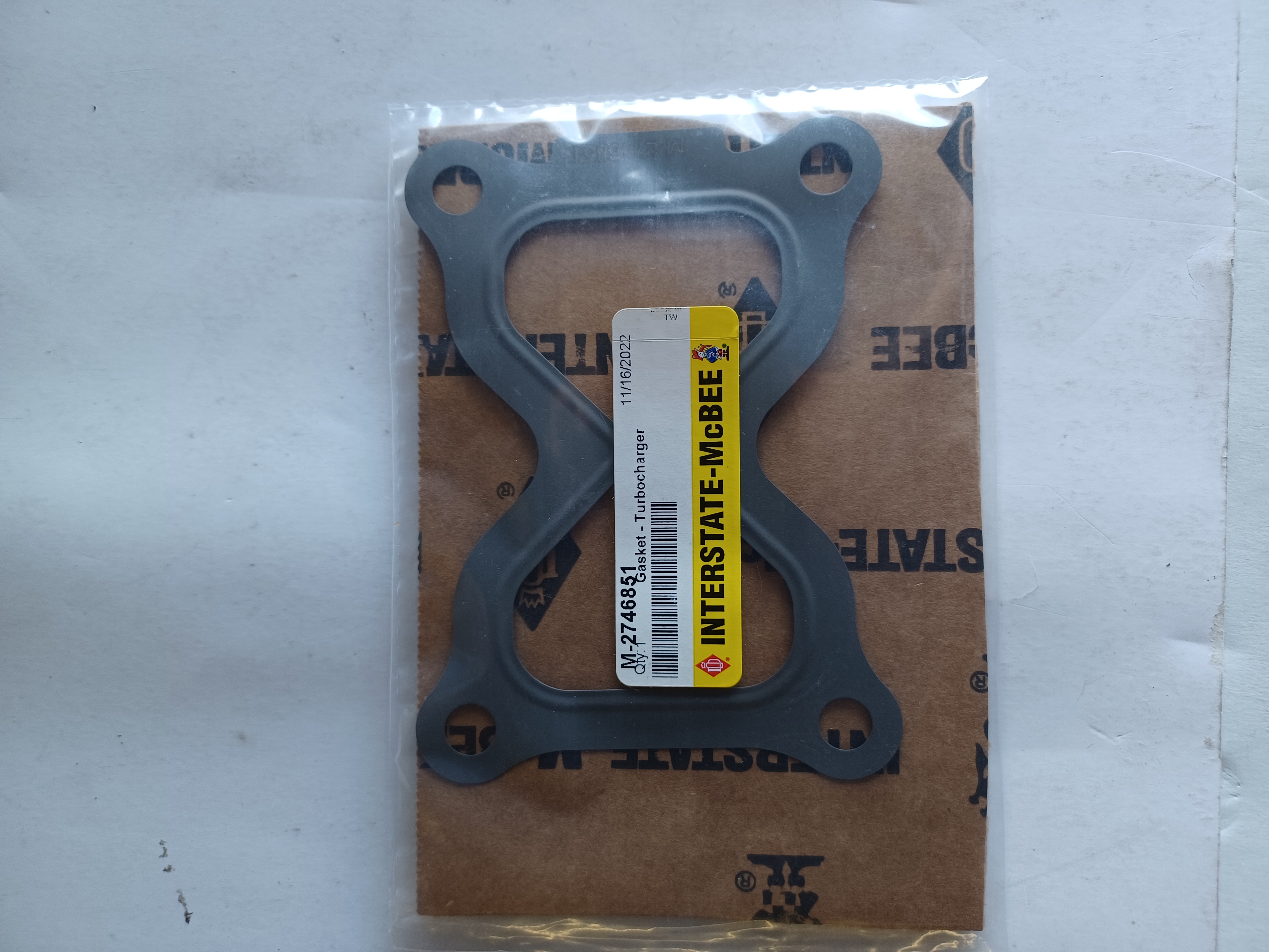 M2746851 Gasket Turbocharger AFTERMARKET | LTD. WARRANTY