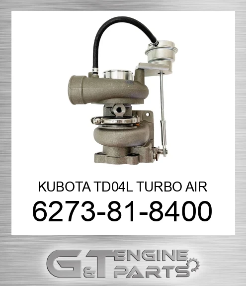 6273-81-8400 KUBOTA TD04L TURBO AIR ACTUATOR INCLUDED AFTERMARKET