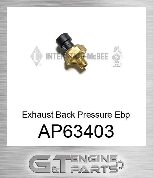 AP63403 Exhaust Back Pressure Ebp