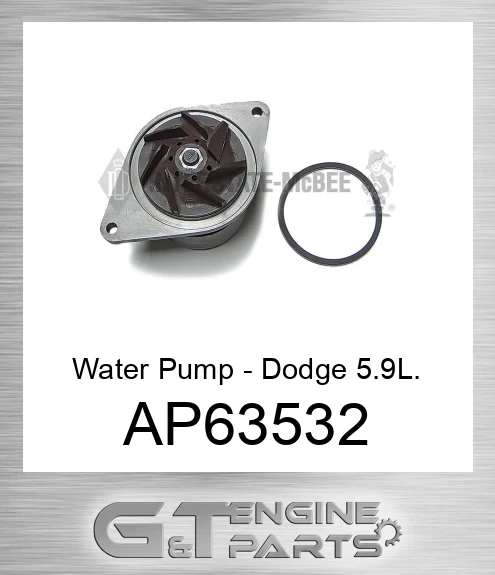 AP63532 Water Pump - Dodge 5.9L.