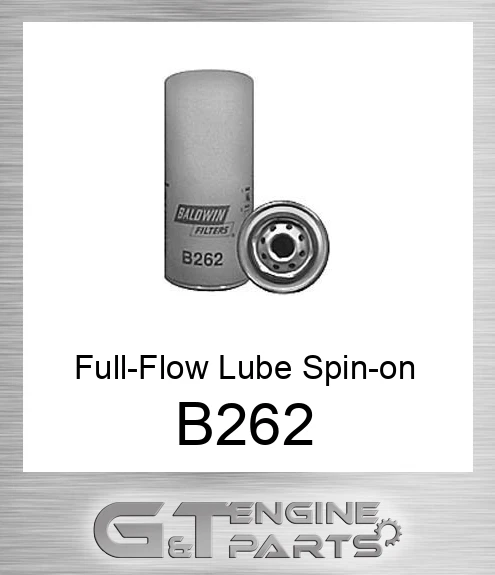 B262 Full-Flow Lube Spin-on