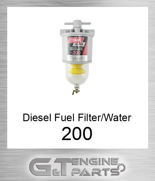 200 Diesel Fuel Filter/Water Separator