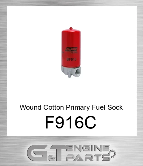 F916-C Wound Cotton Primary Fuel Sock