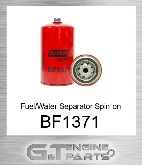 BF1371 Fuel/Water Separator Spin-on with Drain and Sensor Port