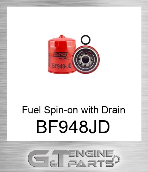 BF948-JD Fuel Spin-on with Drain