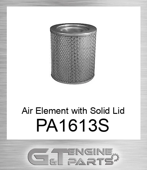 PA1613-S Air Element with Solid Lid