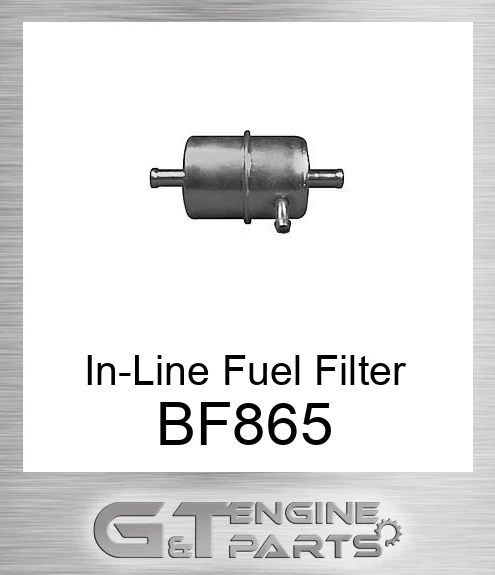 BF865 In-Line Fuel Filter