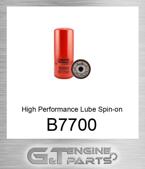 B7700 High Performance Lube Spin-on