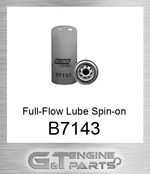 B7143 Full-Flow Lube Spin-on