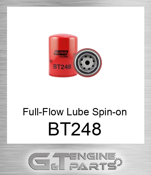 BT248 Full-Flow Lube Spin-on
