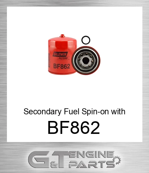 BF862 Secondary Fuel Spin-on with Removal Nut