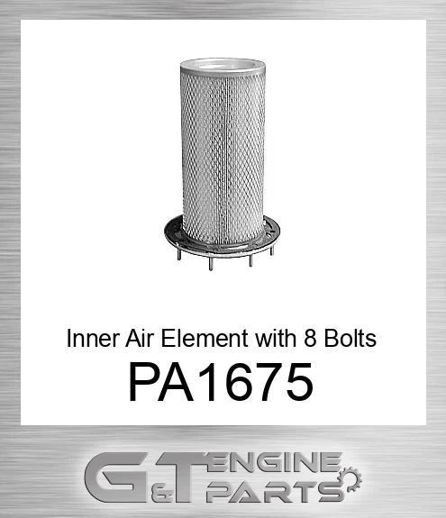 PA1675 Inner Air Element with 8 Bolts