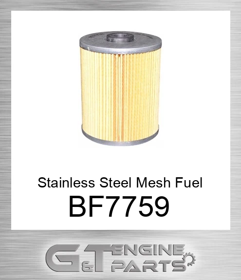 BF7759 Stainless Steel Mesh Fuel Strainer with Drain