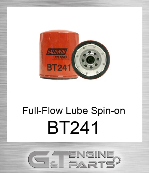 BT241 Full-Flow Lube Spin-on