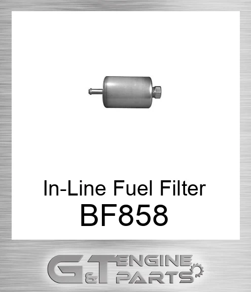 BF858 In-Line Fuel Filter