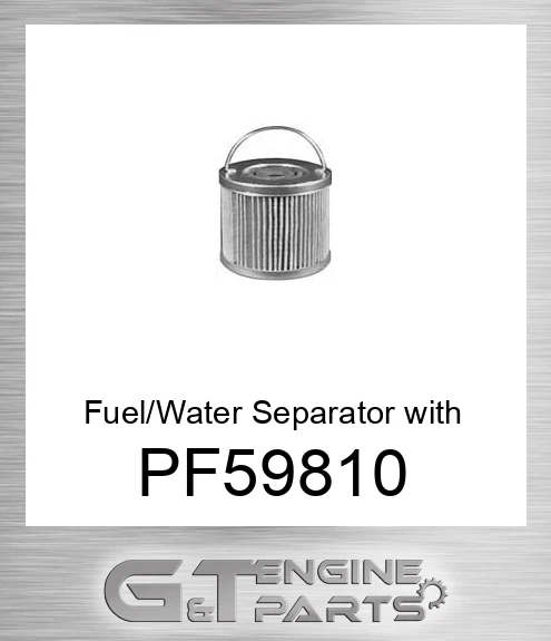 PF598-10 Fuel/Water Separator with Bail Handle
