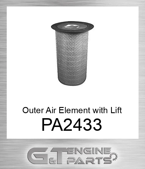 PA2433 Outer Air Element with Lift Tab