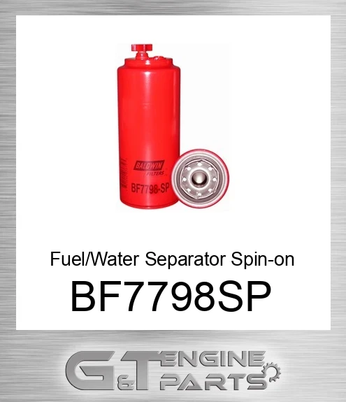 BF7798-SP Fuel/Water Separator Spin-on with Drain and Sensor Port