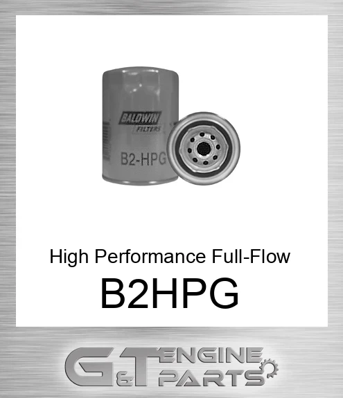 B2-HPG High Performance Full-Flow Lube Spin-on