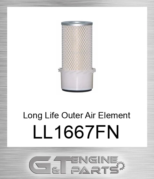 LL1667-FN Long Life Outer Air Element with Fins