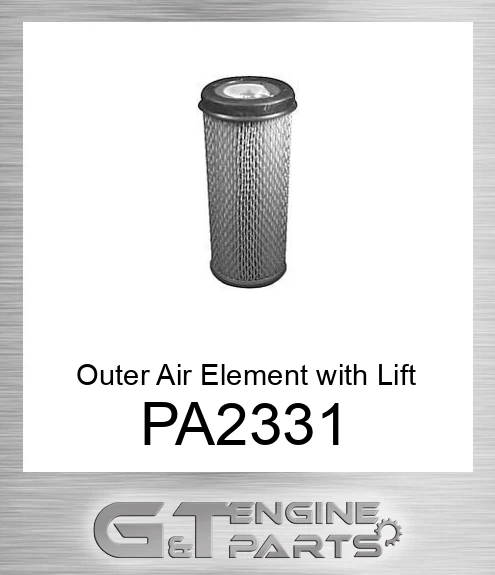 PA2331 Outer Air Element with Lift Tab