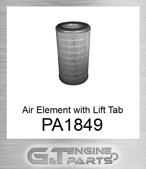 PA1849 Air Element with Lift Tab