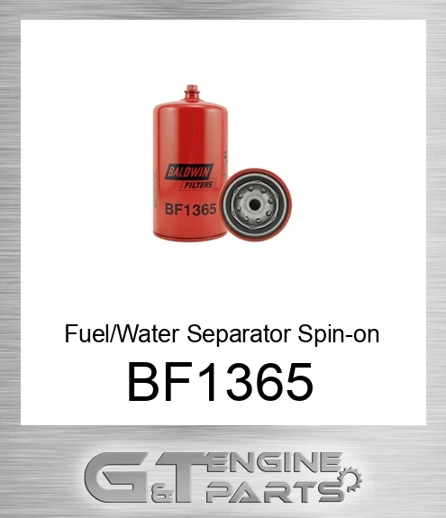 BF1365 Fuel/Water Separator Spin-on with Drain