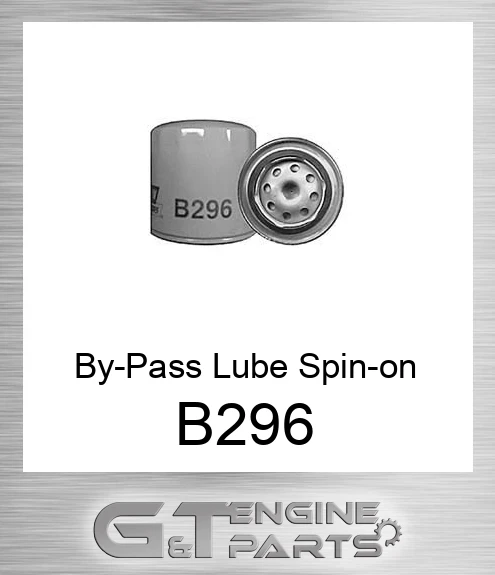 B296 By-Pass Lube Spin-on