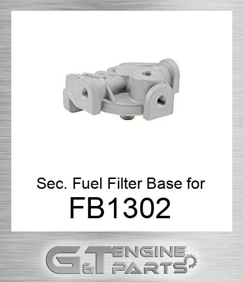 FB1302 Sec. Fuel Filter Base for Detr.-Dsl. Eng.