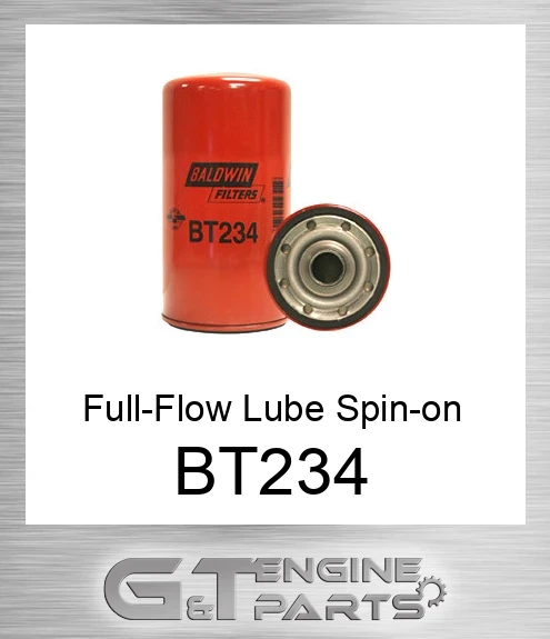 BT234 Full-Flow Lube Spin-on