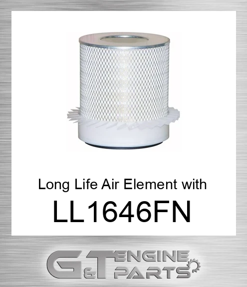 LL1646-FN Long Life Air Element with Fins