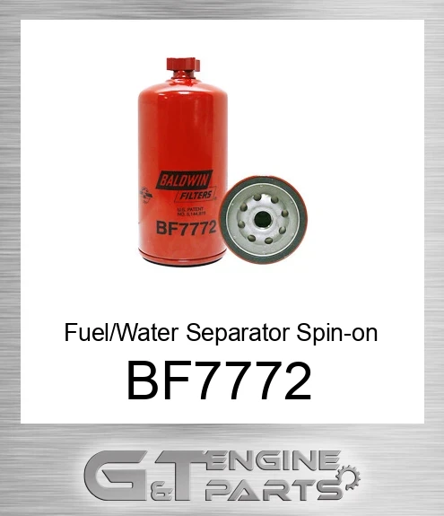 BF7772 Fuel/Water Separator Spin-on with Drain