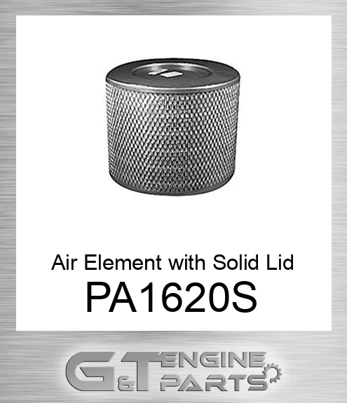 PA1620-S Air Element with Solid Lid