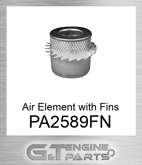 PA2589-FN Air Element with Fins