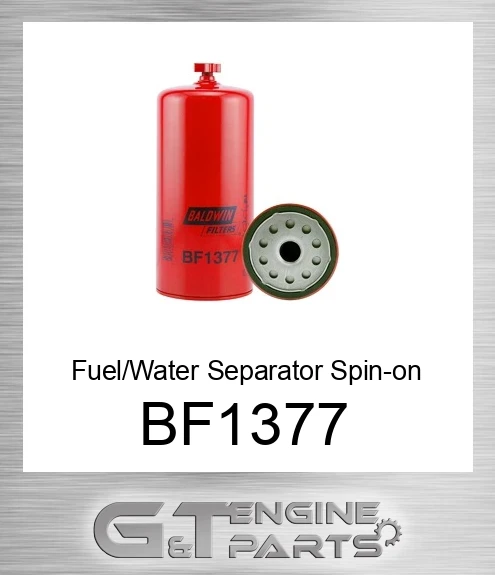 BF1377 Fuel/Water Separator Spin-on with Drain