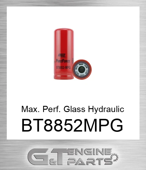 BT8852-MPG Max. Perf. Glass Hydraulic Spin-on
