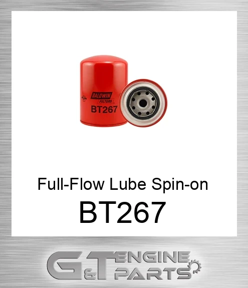 BT267 Full-Flow Lube Spin-on