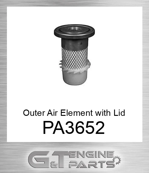 PA3652 Outer Air Element with Lid