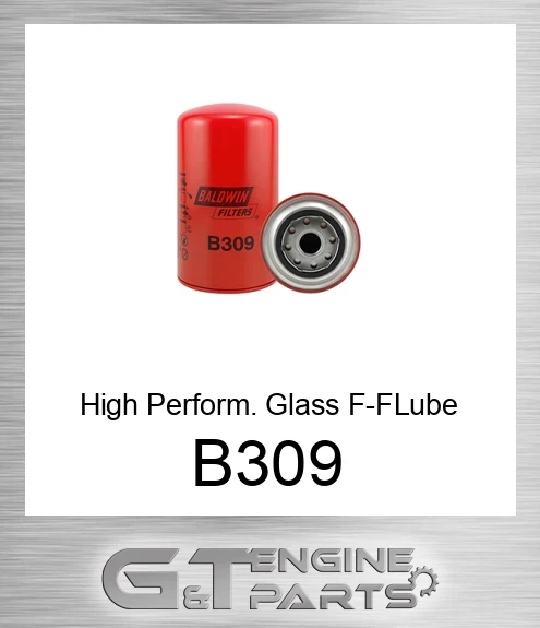 B309 High Perform. Glass F-FLube Spin-on