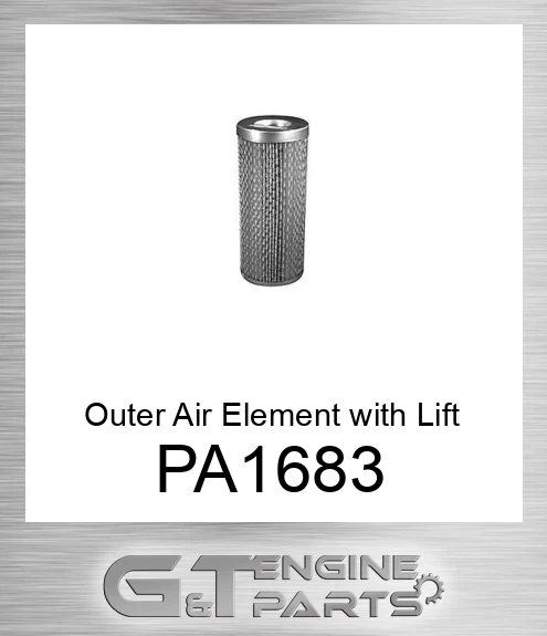 PA1683 Outer Air Element with Lift Tab