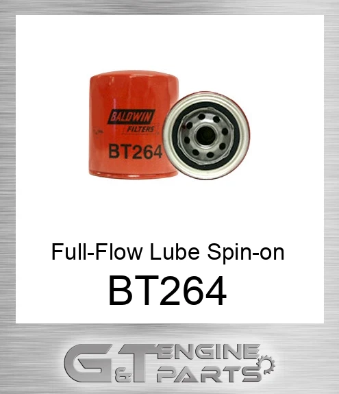 BT264 Full-Flow Lube Spin-on