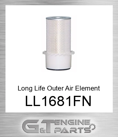 LL1681-FN Long Life Outer Air Element with Fins