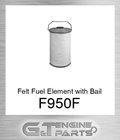 F950-F Felt Fuel Element with Bail Handle
