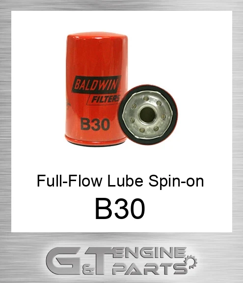 B30 Full-Flow Lube Spin-on